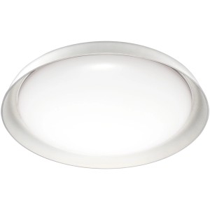 Weiße Ledvance Smart+ WiFi Deckenleuchte Orbis Plate, Ø 43 cm, Tunable White.