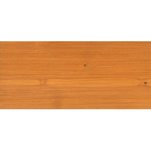 Holzbrett mit Osmo Holzschutz Öl-Lasur in Zeder-Optik. Holzlasur für den Aussenbereich.