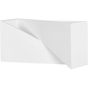 Moderne, dimmbare Ledvance Smart+ WiFi Wandleuchte Orbis Wall Swan, 30x15cm, Tunable White.