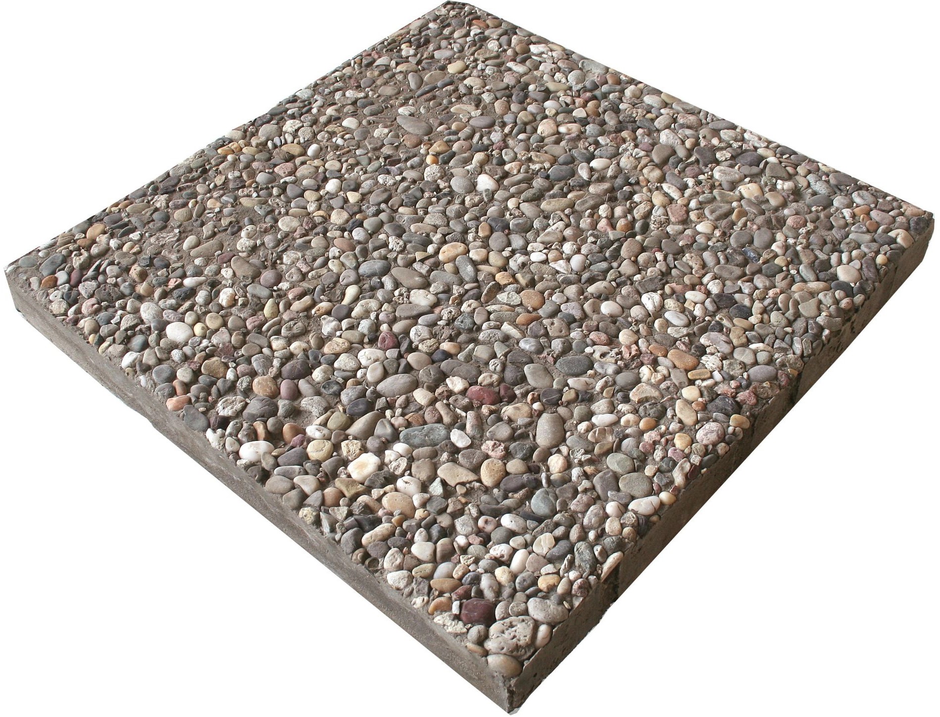 Waschbetonplatte Buntkies 40 Cm X 40 Cm X 4 Cm Waschbetonplatte Buntkies 40 x 40 x 4 cm kaufen bei OBI