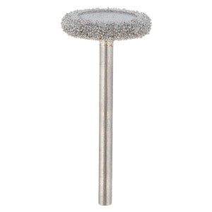 Dremel Wolframkarbid-Fräser 9936, gezahnt, scheibenförmig, 19 mm, für Miniaturwerkzeuge.