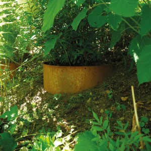 Bellissa Hangpflanzschale Collina Corten