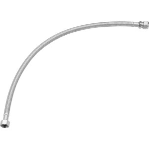 Flexschlauch, 3/8 x 10 mm, 500 mm, aus Edelstahl, flexibel und robust.
