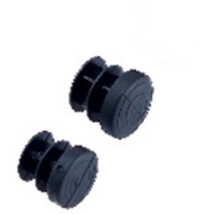 Arcansas Verschlussstopfen, 2.4 cm, aus PVC, für Rohre und Profile.