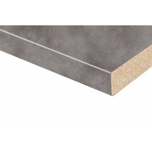Kaindl Arbeitsplatte in Betonoptik, 60 cm breit, Materialmuster
