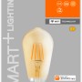 Ledvance Smart+ Filament Edison E27, 6W, Gold: Smarte WiFi-Glühbirne im Edison-Design, dimmbar.