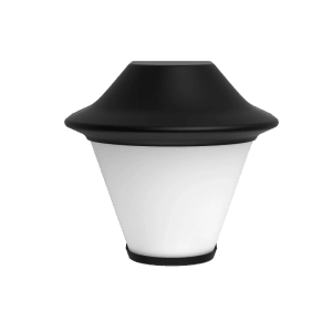 Schwarze Philips MyGarden Serres Außenwandleuchte aus Aluminium und Kunststoff.