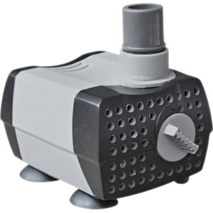 Heissner Indoor Pumpe 300 l/h, regulierbare Unterwasserpumpe für Zimmerbrunnen und Aquarien.