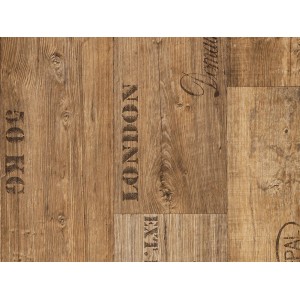 PVC Bodenbelag Bingo Rustic Wood Memphis 549 Hellbraun 400 cm breit