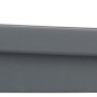 Graue Wenko Abtropfmatte Nelia Maxi (40x35cm) aus Kunststoff für die Küche.