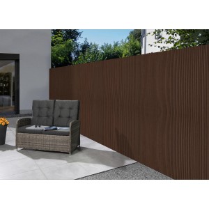 Floraworld Sichtschutz Premium Plus 180 cm x 300 cm Dunkelbraun