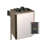Weka Saunaofen 7,5 kW mit Steinen und digitaler Steuerung für Massivholzsauna Bergen.