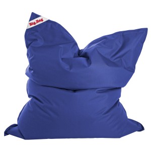 Dunkelblauer Sitting Point Sitzsack Big Bag Brava, 300 l. Bequemer, großer Bodenkissen für Jugend und Erwachsene.