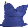 Dunkelblauer Sitting Point Sitzsack Big Bag Brava, 300 l. Bequemer, großer Bodenkissen für Jugend und Erwachsene.