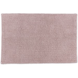 Schöner Wohnen Badmatte Bahamas, 40x60 cm, Uni Rose. Flauschiger Badteppich für warme Füße.