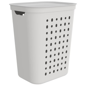 Rotho Wäschesammler Jona 55 l Weiß