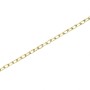 Messing Uhrkette, 1,8 mm, als Meterware für Deko-Zwecke.