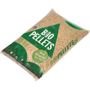 Sack Bio-Pellets, 15kg Holzpellets als Brennstoff