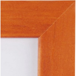 Detailansicht: Holzbilderrahmen Erle, glatt, 10x15 cm. Bilderrahmen für Fotos und Bilder.