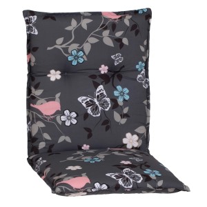 Saumauflage Niedriglehner Bregenz Grau mit Blümchen