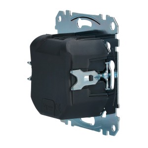 Merten Jalousiesteuerungs-Einsatz MEG5165-0000 für Hausautomation, Detailansicht.