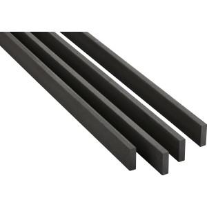 GCC Abschlussleisten Graphit für Terrassendielen, seitlicher Abschluss
