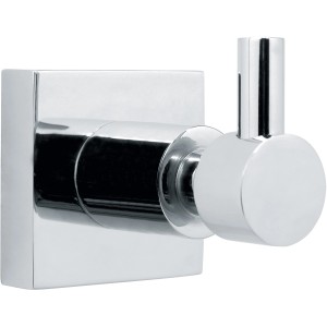 Nie Wieder Bohren Hukk Kleiderhaken, verchromt, zur Wandmontage ohne Bohren.