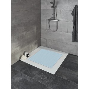 Kleine Wolke Duscheinlage Ruby 55 cm x 55 cm Wasserblau