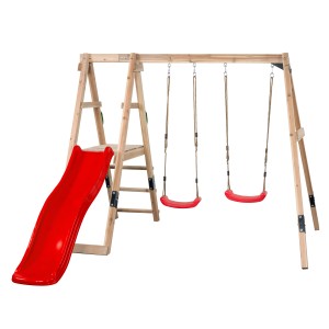 Swing King Schaukel Ava 185 cm x 235 cm x 274 cm Rot FSC®