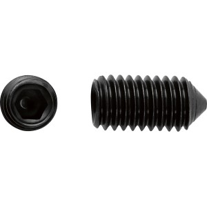 Gewindestift mit Antrieb M6 x 10 mm Innensechskant 3 mm 8 Stück