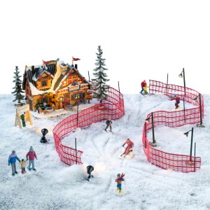 Lemax Weihnachtsdekoration Set Apres-Ski Lodge