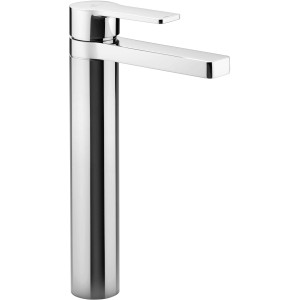 Villeroy & Boch Waschtischarmatur Just Chrom mit erhöhtem Standfuß.