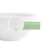 Pflanzwerk Pflanzschale Bowl Premium Frostbeständig Lotus-Effekt 45 cm Weiß_5