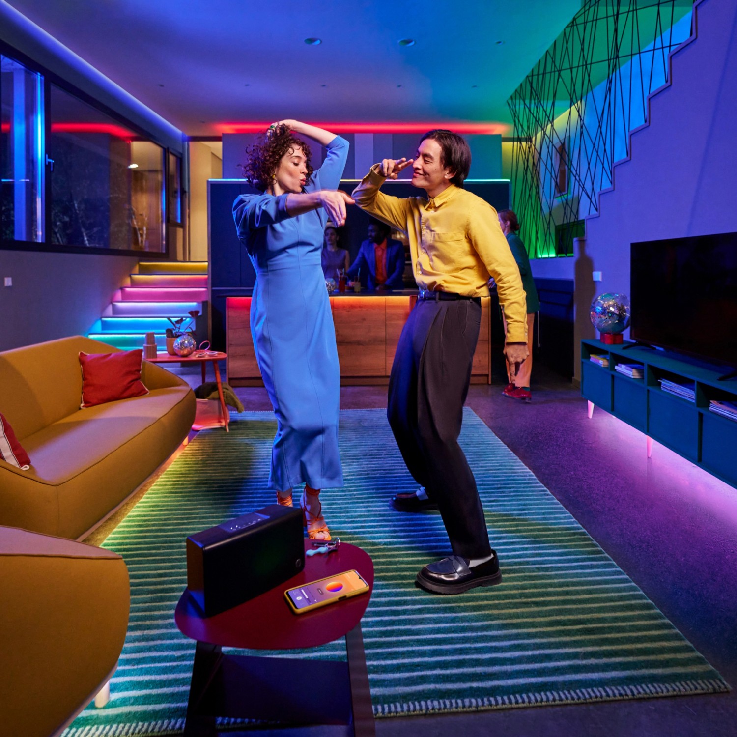 WiZ Smart-LED-Strip RGB 4 m Weiß_4