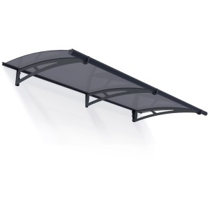 Palram - Canopia Vordach Aquila 17,5 cm x 205,5 cm x 91,5 cm Grau