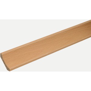FN Neuhofer Hohlkehlleiste Buche Gedämpft Natur Lackiert 29 x 29 x 2.400 mm