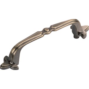 Metall Möbelgriff 924 in Altmessing-Optik für Schränke und Schubladen.