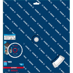 Bosch Expert Diamanttrennscheibe Metall, 355 mm Durchmesser, Zubehör für Winkelschleifer.