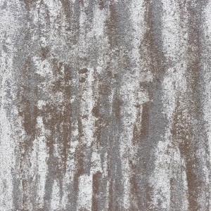 Bagattini Terrassenplatte Megadrain Tundra, 50x50 cm, braun-grau, wasserdurchlässig.