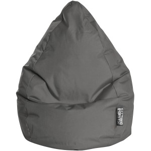 Anthrazitfarbener Sitting Point Sitzsack Brava, 220 l, ideal zum Entspannen.