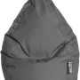 Anthrazitfarbener Sitting Point Sitzsack Brava, 220 l, ideal zum Entspannen.