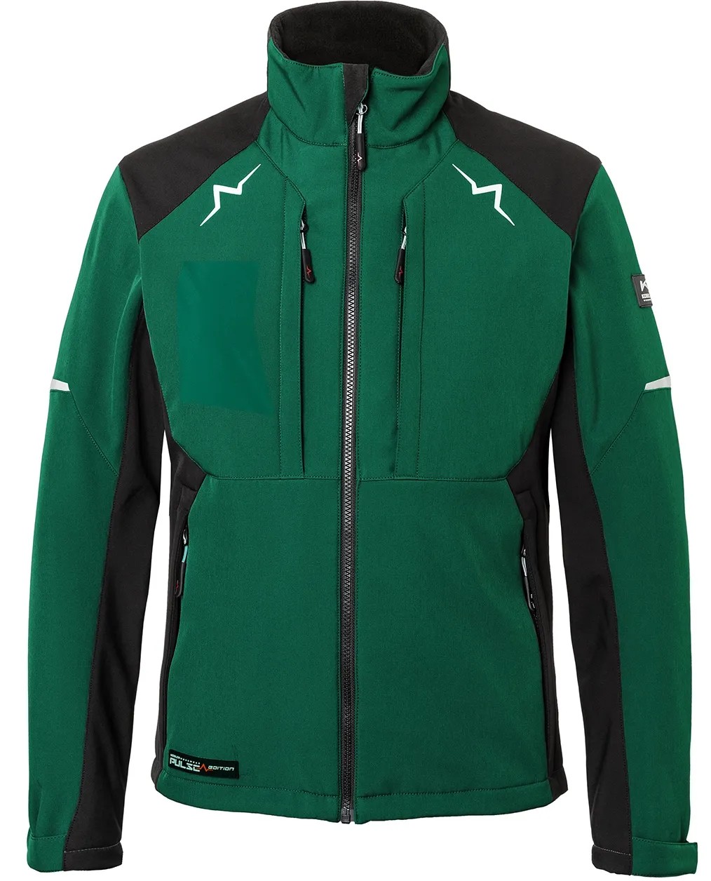 Kübler Pulse Softshell Jacke Herren Moosgrün/Schwarz Gr. M kaufen bei OBI