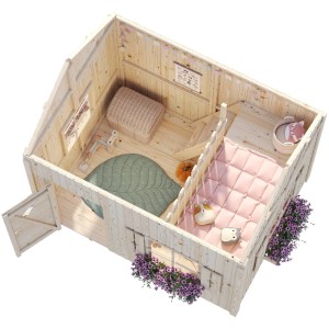 Palmako Spielhaus Grete 220 cm x 258 cm x 223 cm