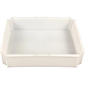 Eurobox-System Einsatzkasten 1/2 quer für Tauro Box 60 x 40 cm Transparent