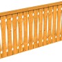 Skan Holz Brüstung Balkonschalung, 210x96 cm, Fichte Eiche hell, für Lauben & Pavillons.