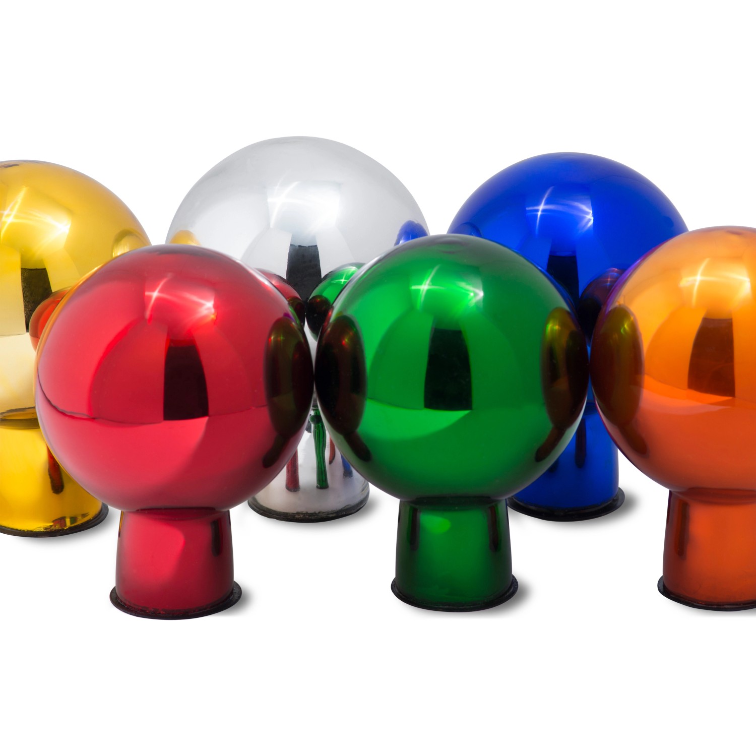 Windhager Rosenkugeln, Gartendeko in verschiedenen Farben, 12 cm.