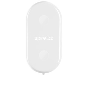 Spirella WC-Rollenhalter Cube in Weiß für die Wandmontage.