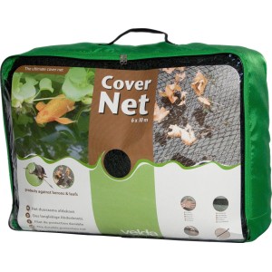 Velda Teich-Abdecknetz 6x10m im grünen Tragebeutel, zum Schutz vor Laub und Reihern.