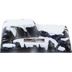 My Village Basis Starter Dorf, 50x38cm, für Weihnachtsdekoration. Landschaftsplateau mit Schnee.