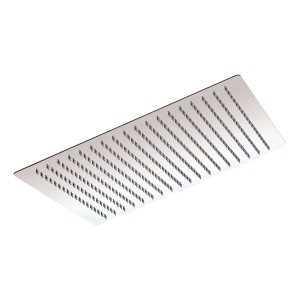 aquaSu Kopfbrause Offertio Eckig 40 x 40 cm Chrom